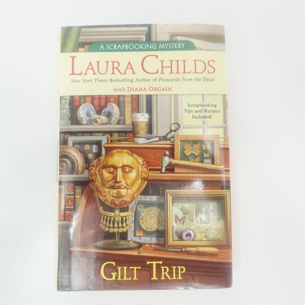Gilt Trip Laura Childs 2013 First Edition Scrapbooking Mystery Berkley
